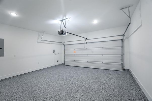 Garage, Interior, Recessed Lighting