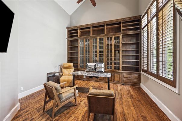 Home Office, Interior, Wood Texture Flooring