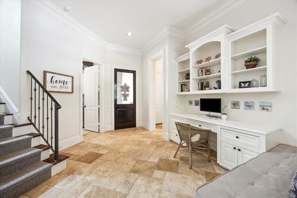 Home Office, Interior, Recessed Lighting