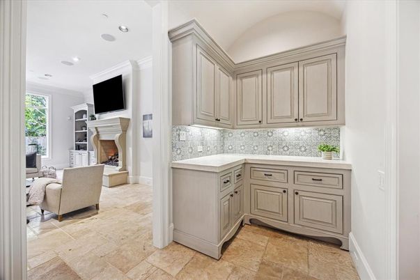 Fireplace, Interior, Recessed Lighting