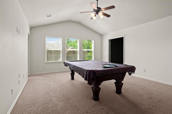 Billiard Table, Game Room, Interior