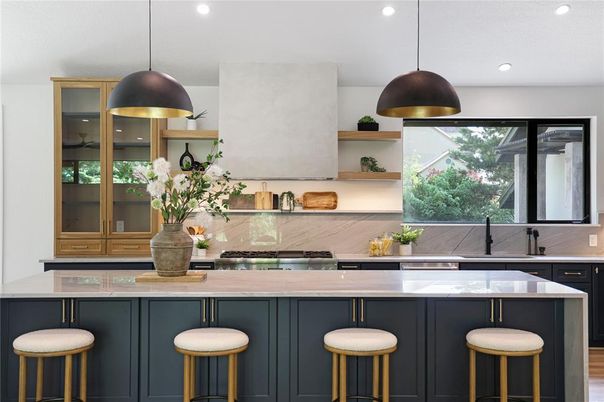Interior, Kitchen, Pendant Lights, Recessed Lighting