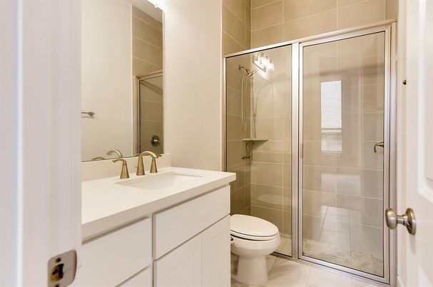 Bathroom, Glass Shower, Interior