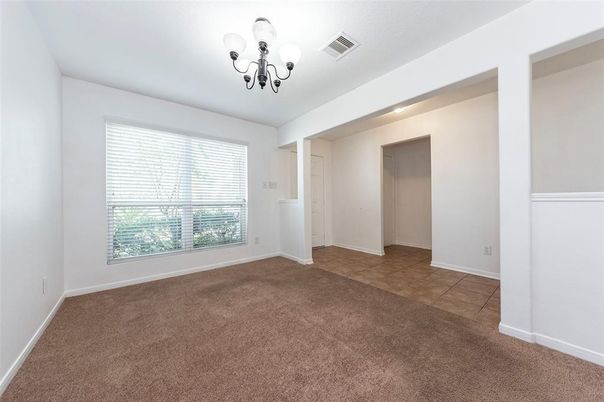 Chandelier, Empty room, Interior