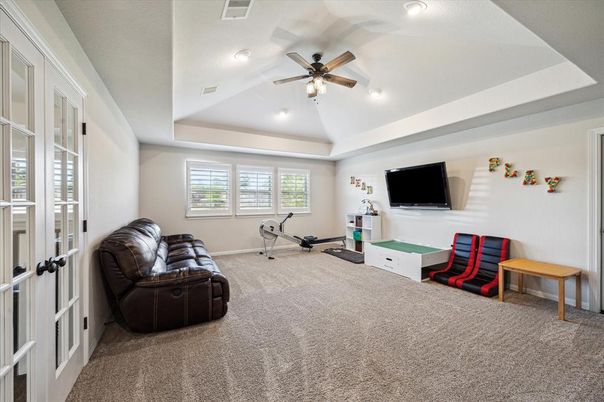 Fitness Equipment, Interior, Recessed Lighting