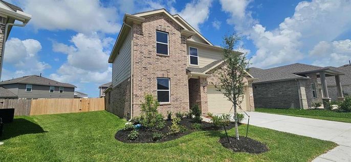 Attached, Exterior, Facade, Brick Facade, Brick Traditional