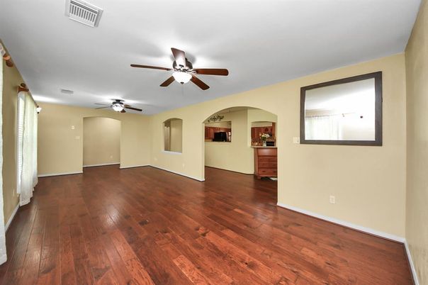 Empty room, Interior, Wood Texture Flooring