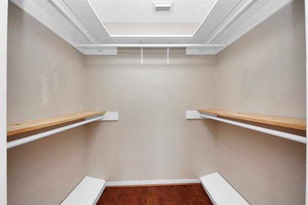 Interior, Walk-in Closets, Wood Texture Flooring