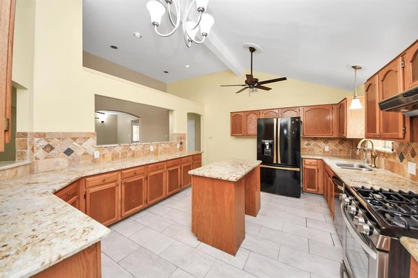 Interior, Kitchen, Pendant Lights, Recessed Lighting