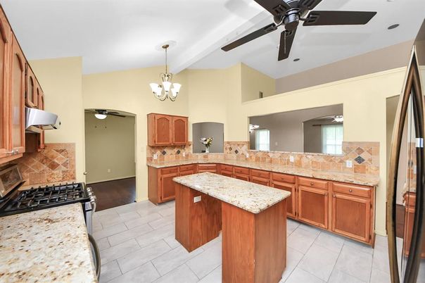 Chandelier, Interior, Kitchen, Wood Texture Flooring