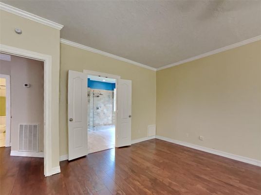 Empty room, Interior, Wood Texture Flooring