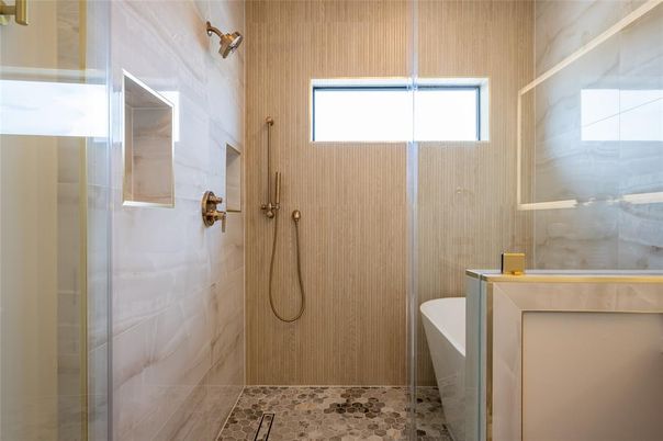 Bathroom, Glass Shower, Interior