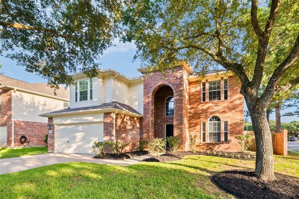 Attached, Exterior, Facade, Brick Facade, Mediterranean