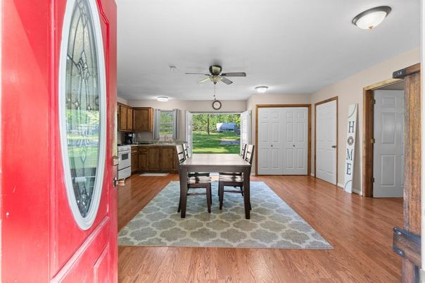 Dining room, Interior, Kitchen, Wood Texture Flooring