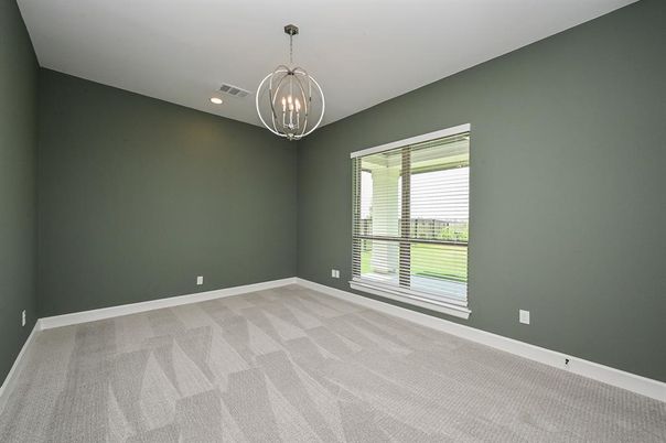 Empty room, Interior, Pendant Lights, Recessed Lighting