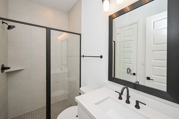 Bathroom, Glass Shower, Interior