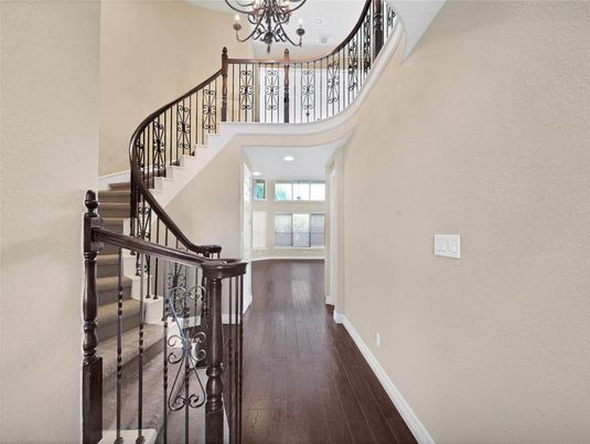 Chandelier, Interior, Recessed Lighting, Wood Texture Flooring