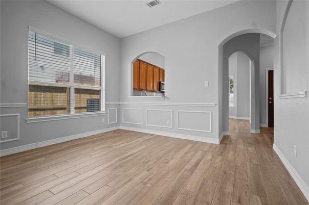 Empty room, Interior, Wood Texture Flooring