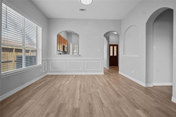 Empty room, Interior, Wood Texture Flooring
