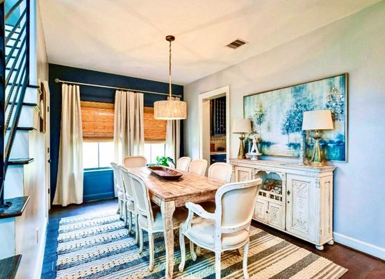 Dining room, Interior, Pendant Lights