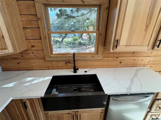 Interior, Kitchen, Wooden Walls