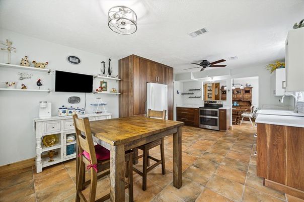 Dining room, Interior, Kitchen