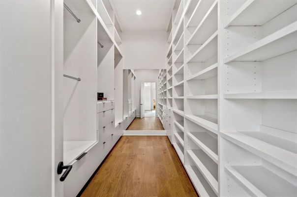 Interior, Recessed Lighting, Walk-in Closets, Wood Texture Flooring
