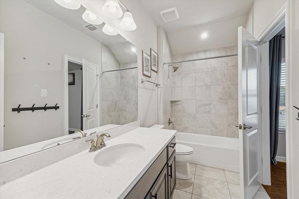 Bathroom, Interior, Marble Walls, Recessed Lighting