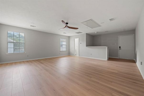 Empty room, Interior, Wood Texture Flooring
