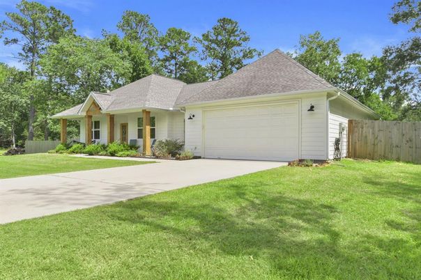 Attached, Backyard, Exterior, Facade, Ranch