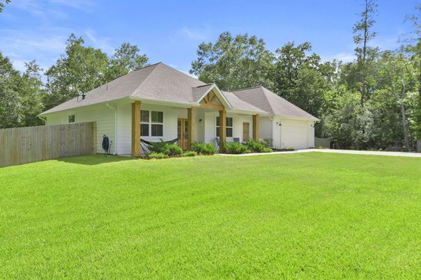 Attached, Backyard, Exterior, Facade, Ranch