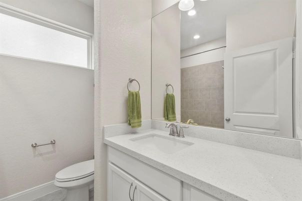 Bathroom, Interior, Recessed Lighting