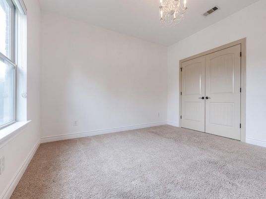 Chandelier, Empty room, Interior