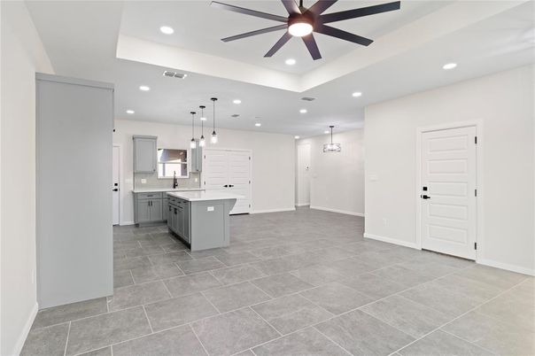 Interior, Kitchen, Pendant Lights, Recessed Lighting