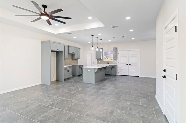 Interior, Kitchen, Pendant Lights, Recessed Lighting