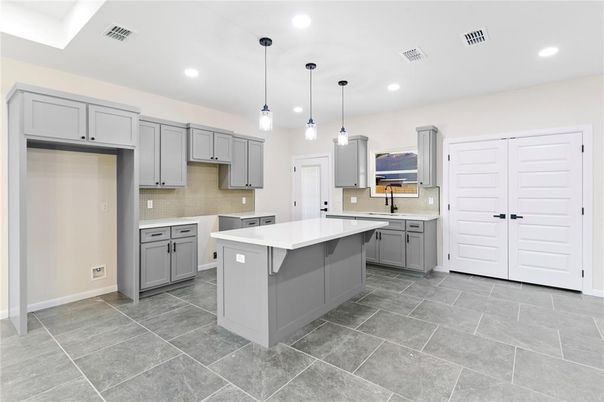 Interior, Kitchen, Pendant Lights, Recessed Lighting