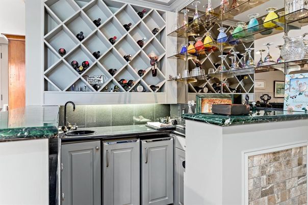 Interior, Stone Walls, Wine Storage