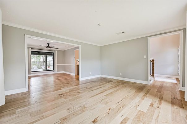 Empty room, Interior, Wood Texture Flooring