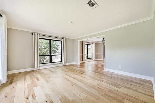 Empty room, Interior, Wood Texture Flooring