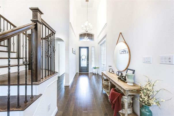 Chandelier, Interior, Pendant Lights, Wood Texture Flooring