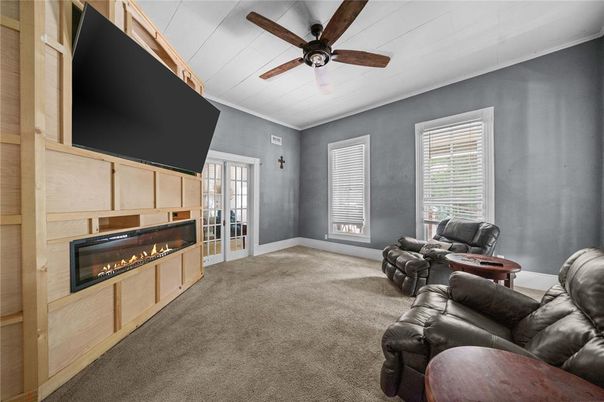 Fireplace, Interior, Living room