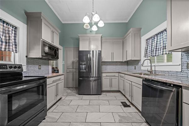 Interior, Kitchen, Pendant Lights