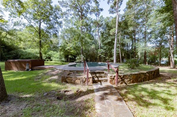 Backyard, Exterior, Hot Tub