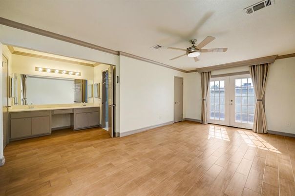 Bathroom, Empty room, Interior, Wood Texture Flooring
