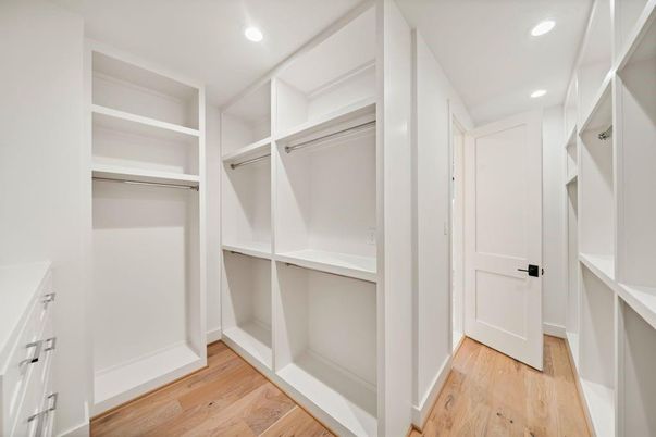 Interior, Recessed Lighting, Walk-in Closets, Wood Texture Flooring