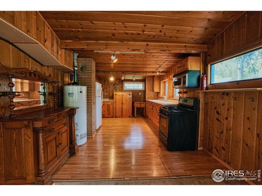 Interior, Kitchen, Wooden Ceilings, Wood Texture Flooring, Wooden Walls