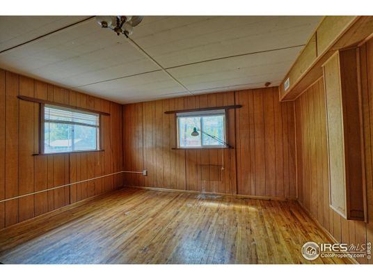 Empty room, Interior, Wood Texture Flooring, Wooden Walls