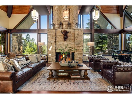 Fireplace, Interior, Living room, Pendant Lights, Stone Walls, Wooden Beams, Wooden Ceilings