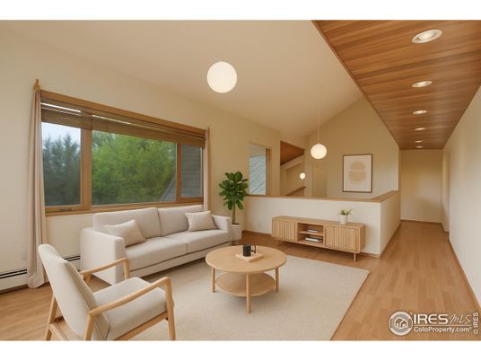 Interior, Living room, Pendant Lights, Recessed Lighting, Wooden Ceilings, Wood Texture Flooring