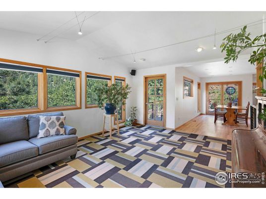 Dining room, Interior, Wood Texture Flooring